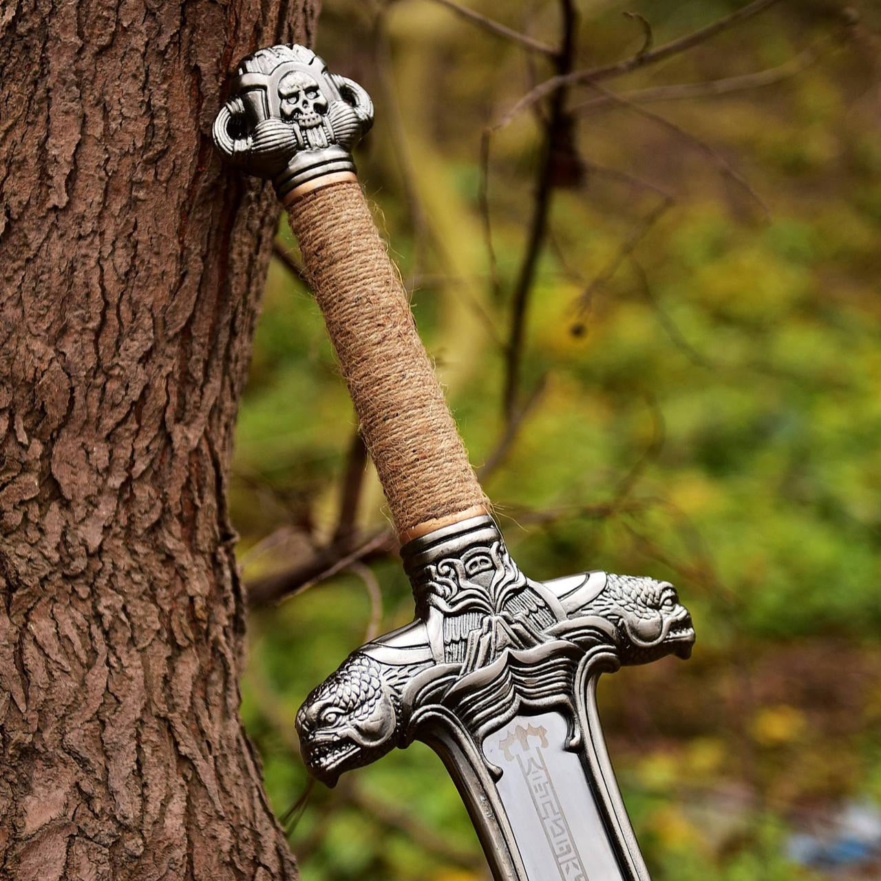 Conan Atlantean Sword Replica | Forged Stainless Steel Barbarian Collectible