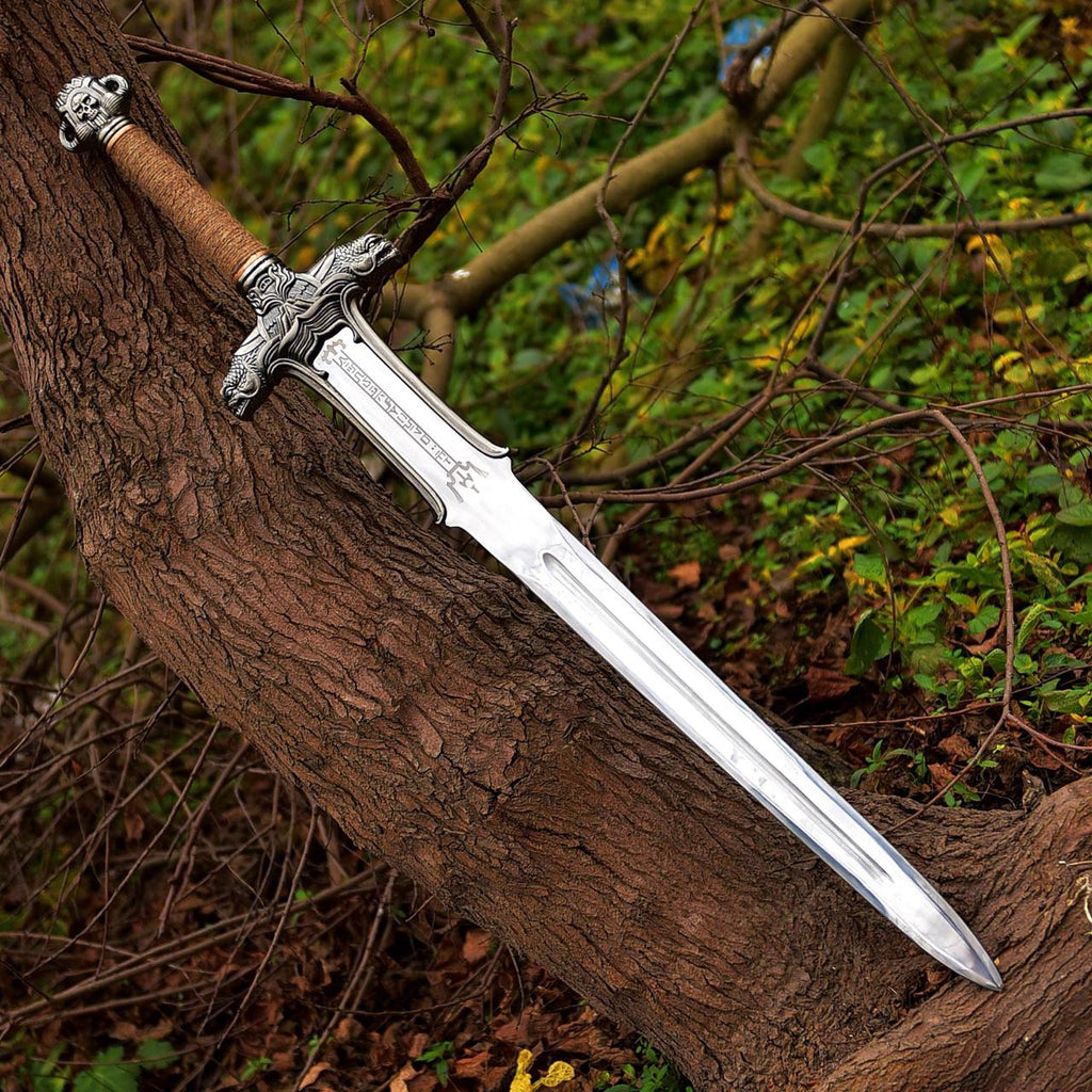 Conan Atlantean Sword Replica | Forged Stainless Steel Barbarian Collectible