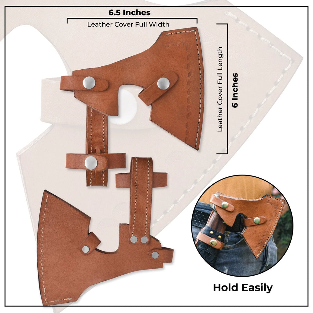 Hand-Forged Viking Style Battle Axe | 17" Decorative Axe