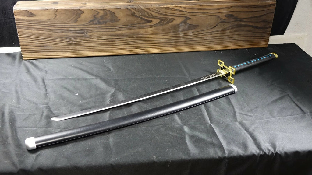Demon Slayer Muichiro Tokito Katana | 40" Carbon Steel Samurai Sword