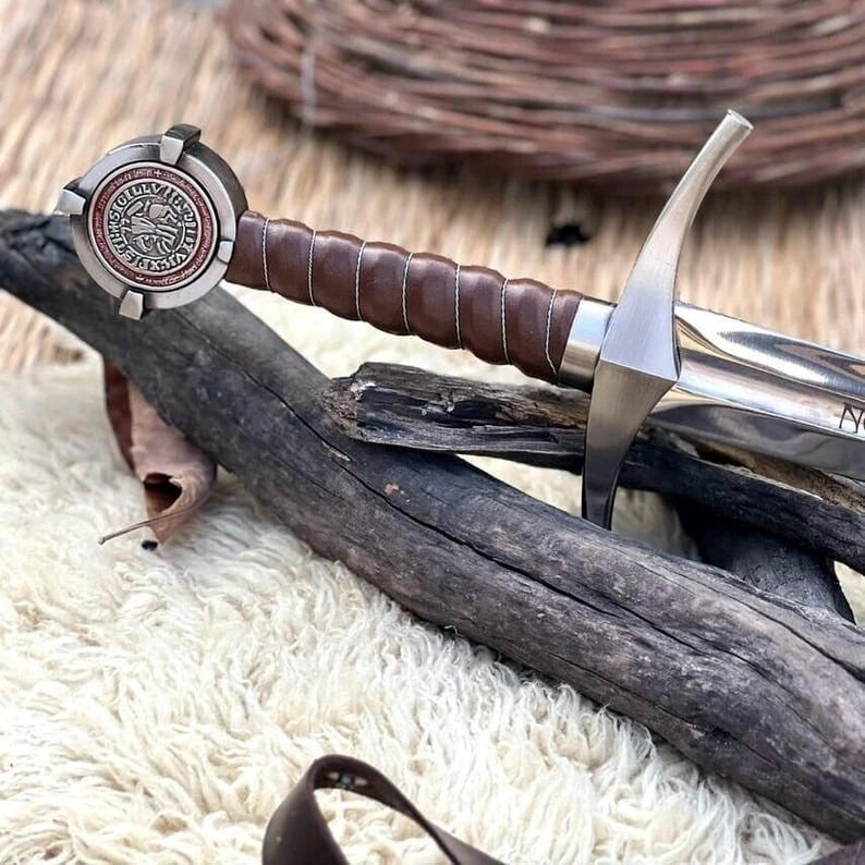 Accolade Sword Of Knights Templar Replica Medieval Crusader Templar