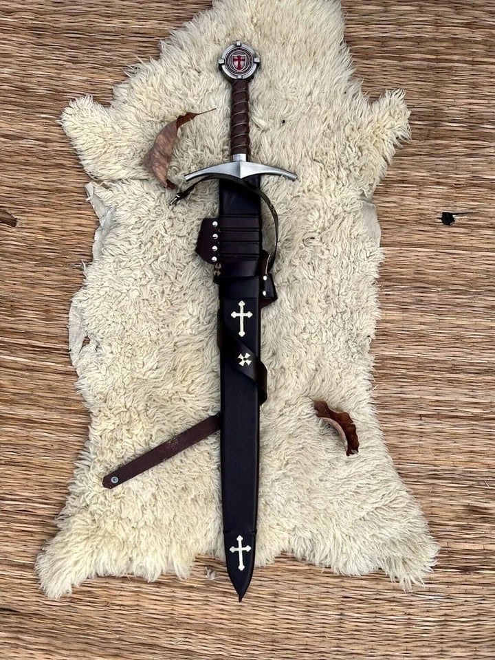 Accolade Sword Of Knights Templar Replica Medieval Crusader Templar