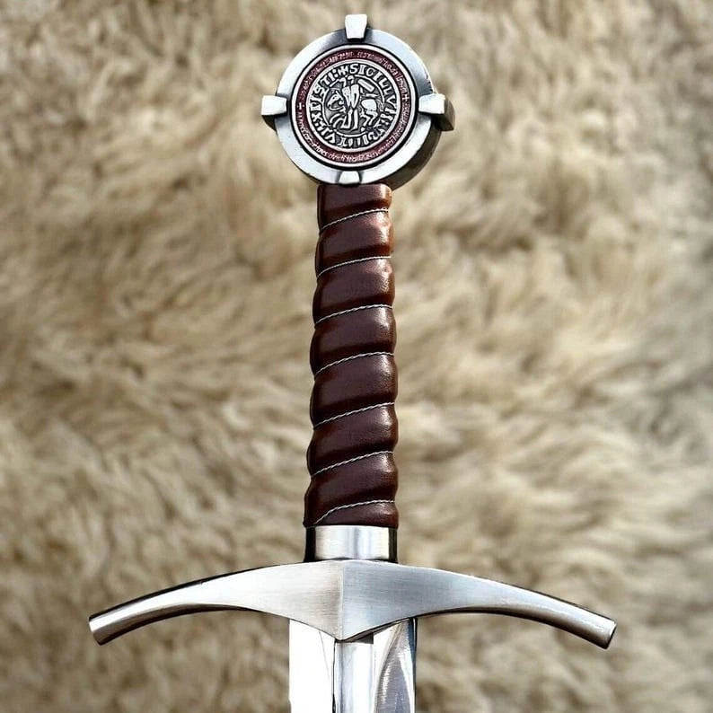 Accolade Sword Of Knights Templar Replica Medieval Crusader Templar
