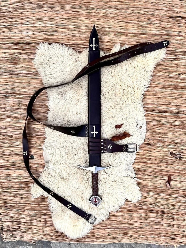 Accolade Sword Of Knights Templar Replica Medieval Crusader Templar